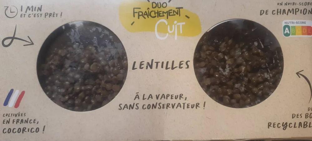 Lentilles Vertes