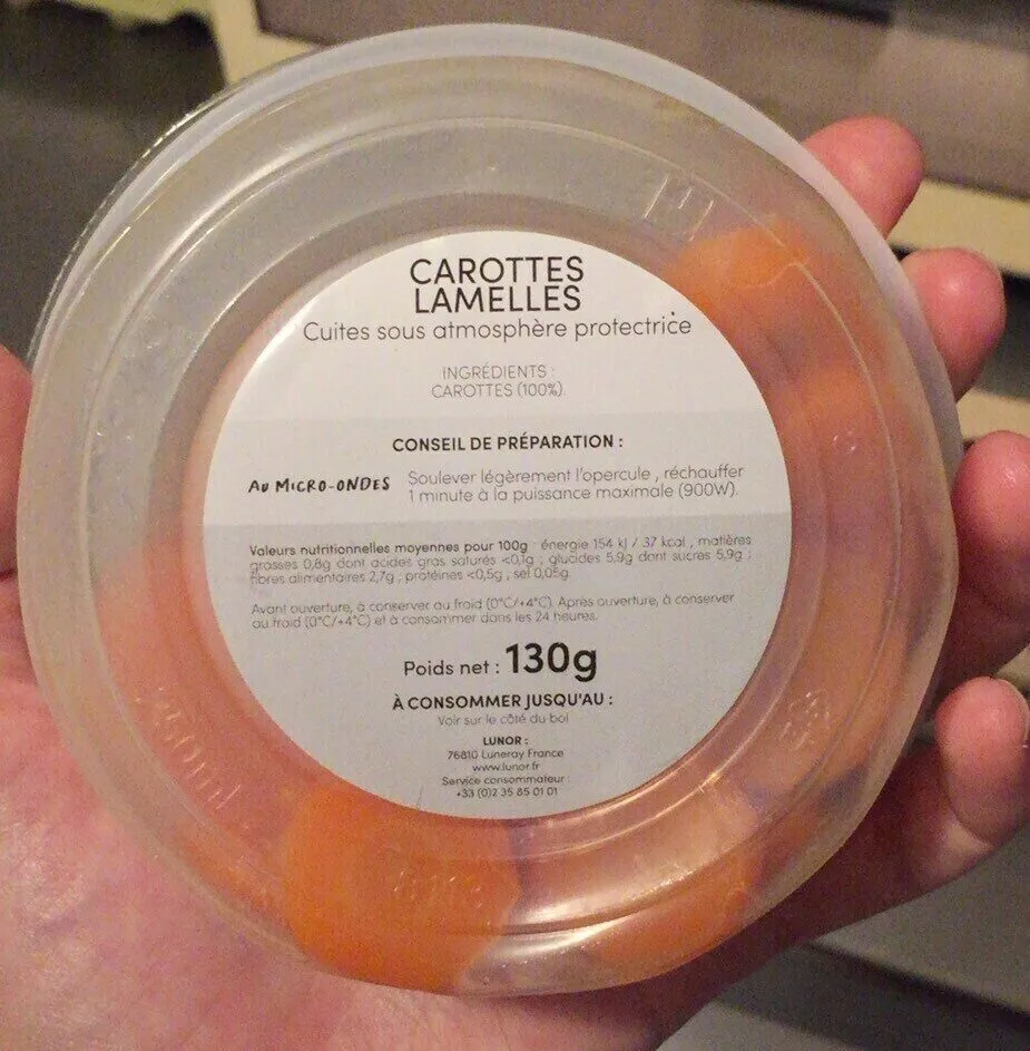 Duo fraîchement cuit Carottes