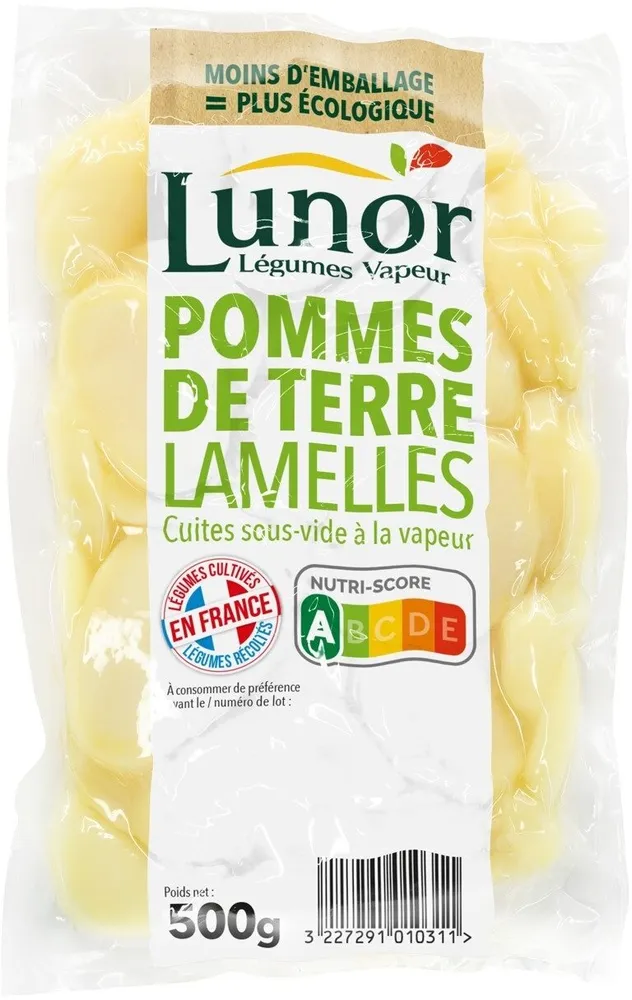Pomme de terre en lamelles