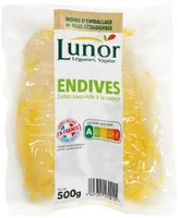 Endives cuisson vapeur