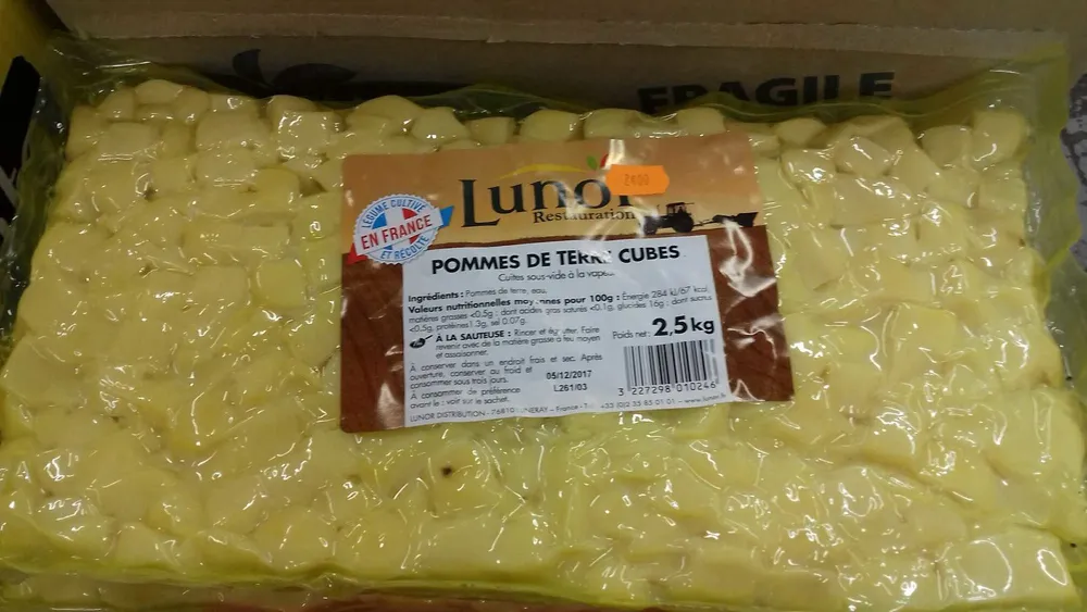 Pommes de Terre Cubes