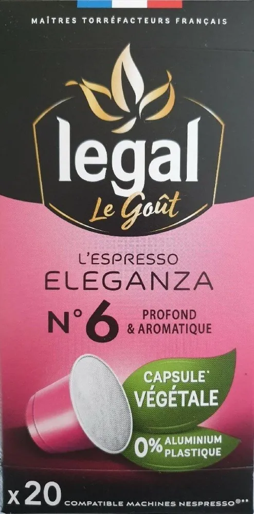 L'expresso ELEGANZA (Profond & Aromatique)