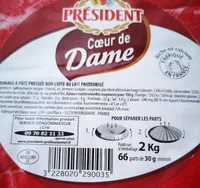 Edam - 192 MG De Calcium 24 % Coeur De Dame