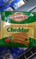 President com Queijo Cheddar