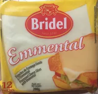 Bridel Emmental Cheese Slices