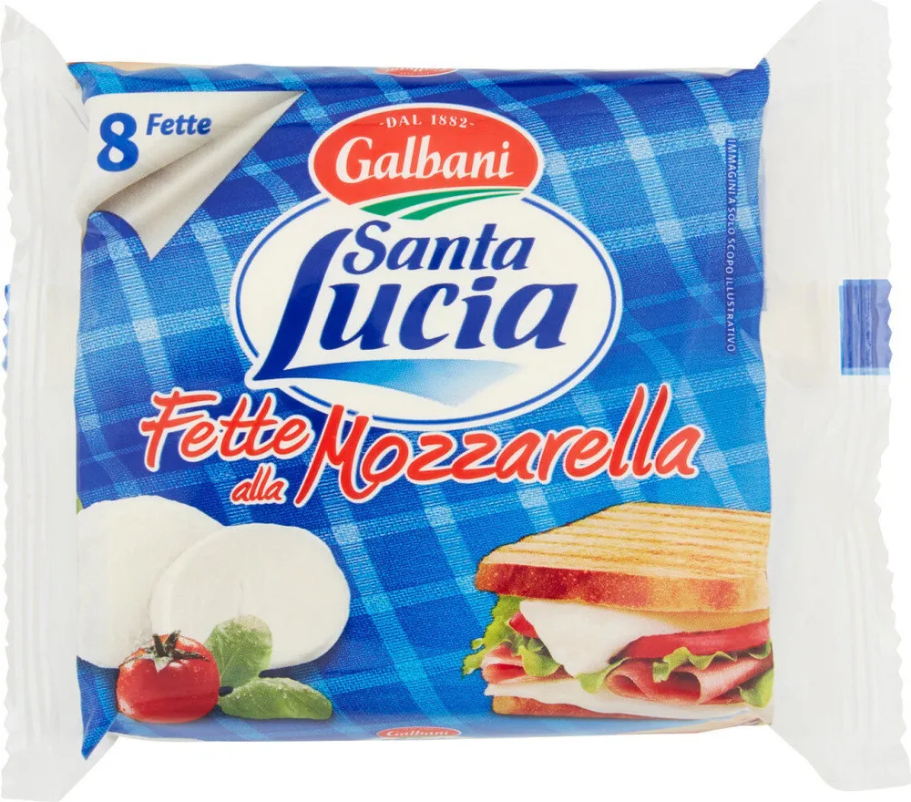 Santa lucia fette alla mozzarella fette
