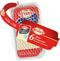 PRÉSIDENT 6 MINI EMMENTAL 6X20g