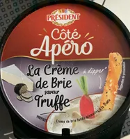 La crème de brie saveur truffe
