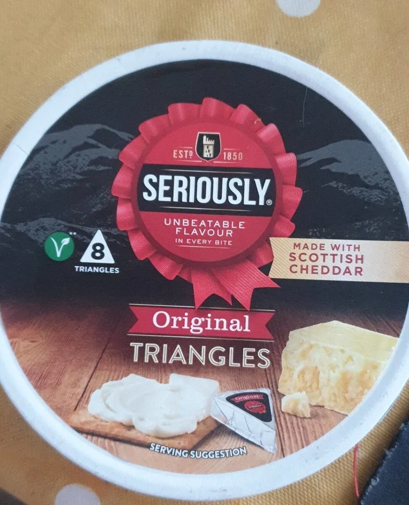 Original triangle cheese