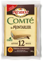 President comte le montarlier affine 12 mois 200g