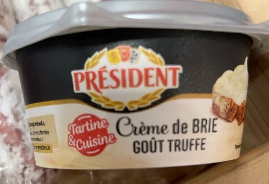 Crème de BRIE goût truffée
