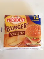 Burger' Raclette 12 Tranches (17 % MG)