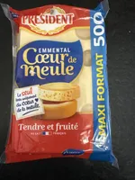 EMMENTAL Cœur de meule Tendre et fruité