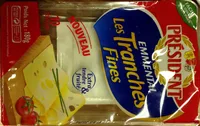 Emmental Les Tranches Fines (28 % MG) 10 Tranches