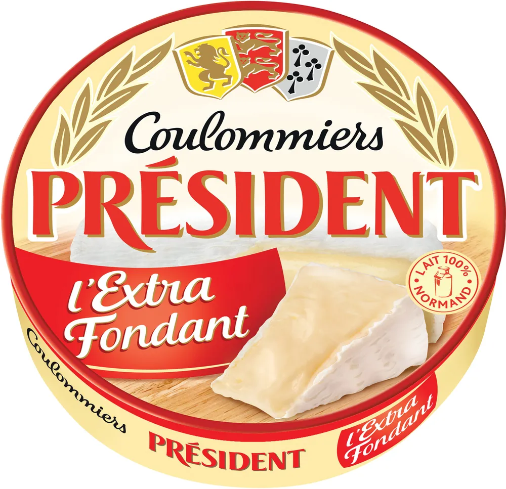 President coulommiers extra fondant 350g