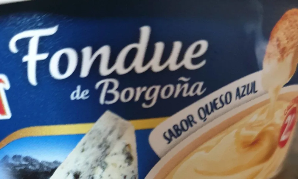 Fondue de Borgoña Sabor Queso Azul