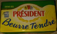 Beurre Tendre demi sel 80%MG