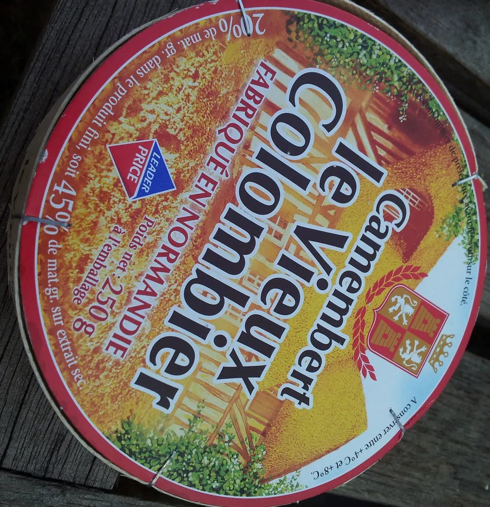 Camembert, le Vieux Colombier (20 % MG)
