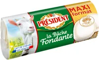 PRESIDENT BUCHE FONDANTE CHEVRE MAXI FORMAT 380g