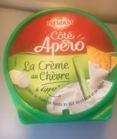 La crème au chèvre côté apéro