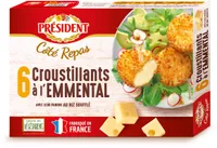 PRESIDENT COTE REPAS 6 CROUSTILLANTS A L EMMENTAL 150g