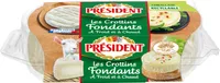 LES CROTTINS FONDANTS DE CHEVRE PRESIDENT 2X60g X6