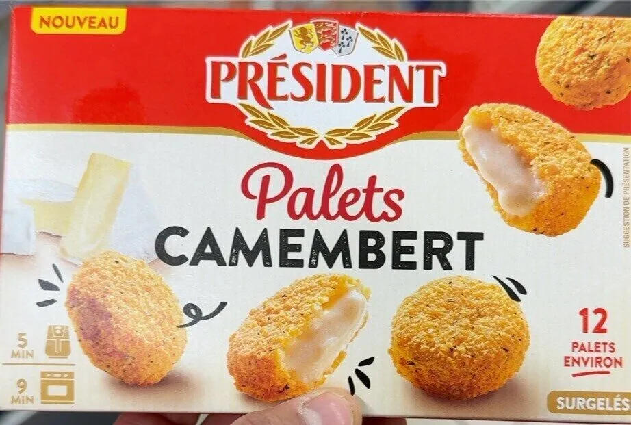 Palets Camembert