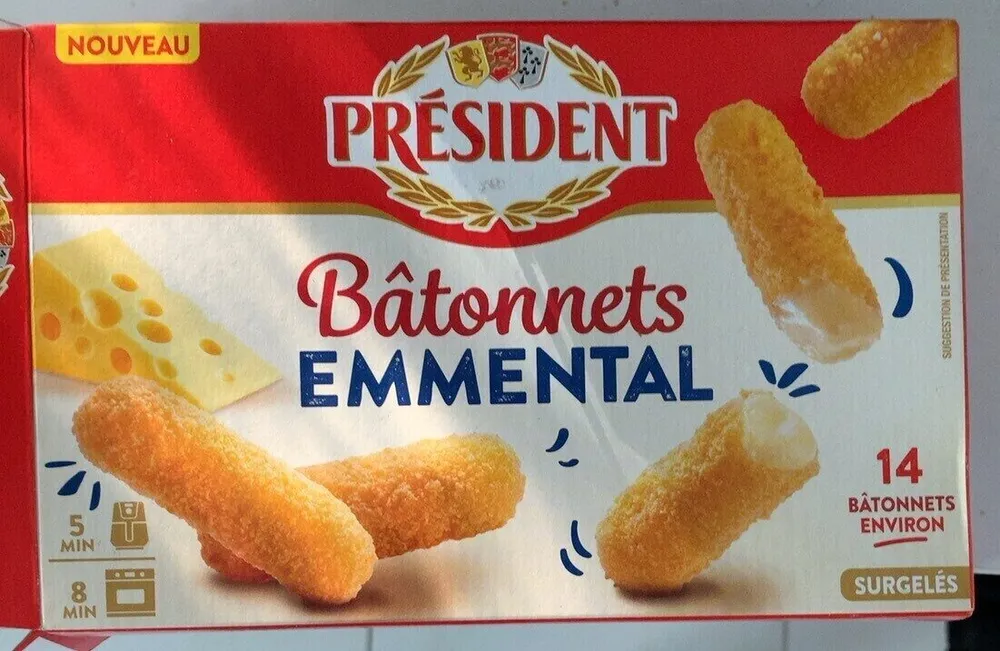Bâtonnets Emmental