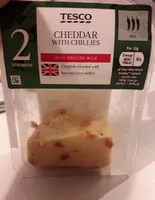 Cheddar with chillies