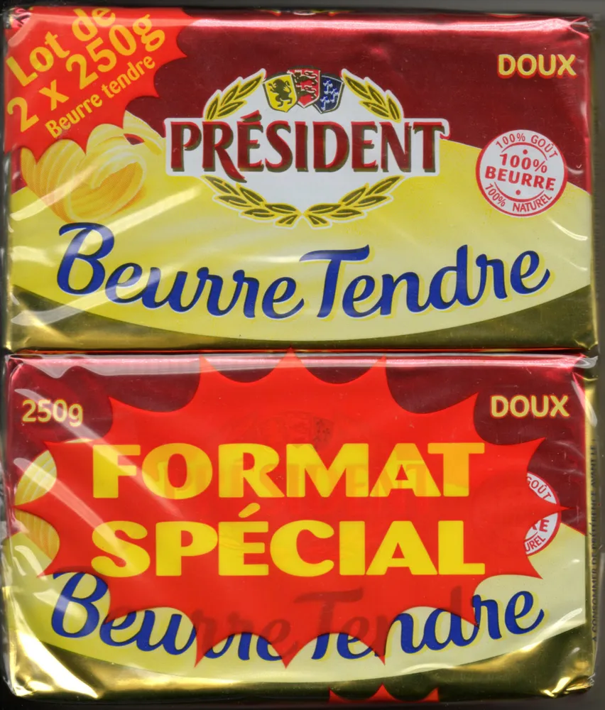 Beurre tendre (lot de 2)