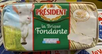 PRESIDENT BRIQUE FONDANTE CHEVRE 150g