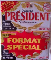 Beurre gastronomique Doux (format spécial)