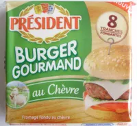 Burger Gourmand au Chèvre (18 % MG) 8 Tranches