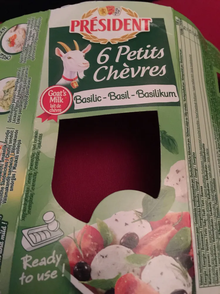 Petits chèvres basilic