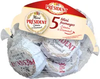 President 5 mini fromages 5x30g