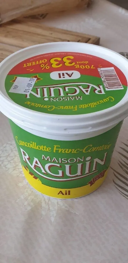 Cancoillotte à l'ail
