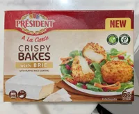 Crispy bakes with brie
