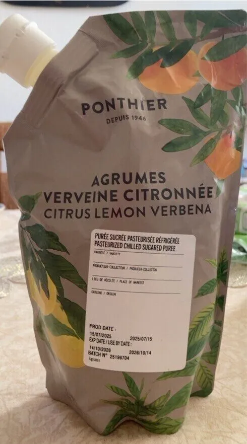 Agrumes verveine citronnée