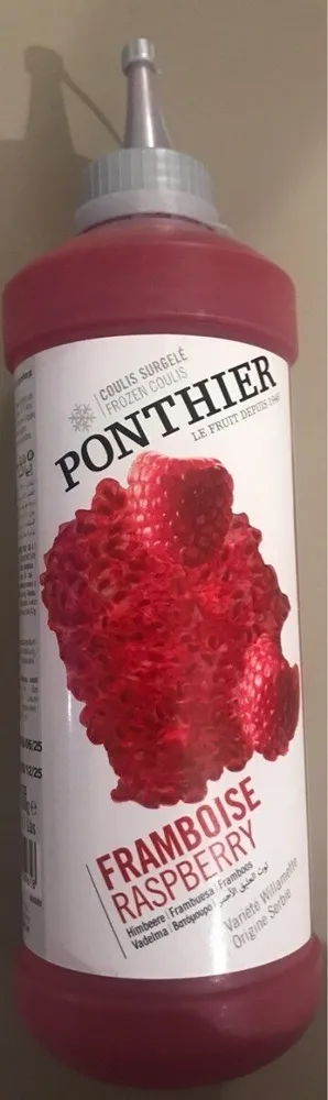 Coulis framboise