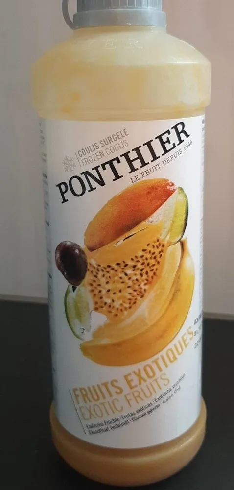 Coulis fruit exotiques