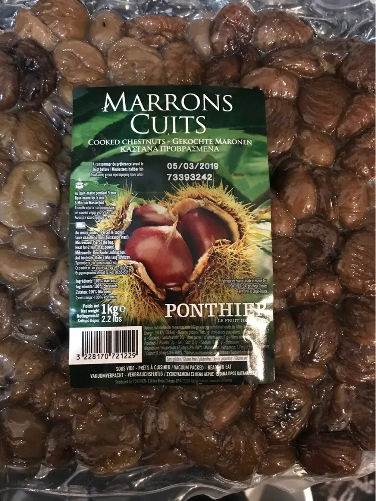Marrons cuits