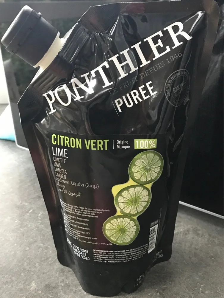 Puree citron vert