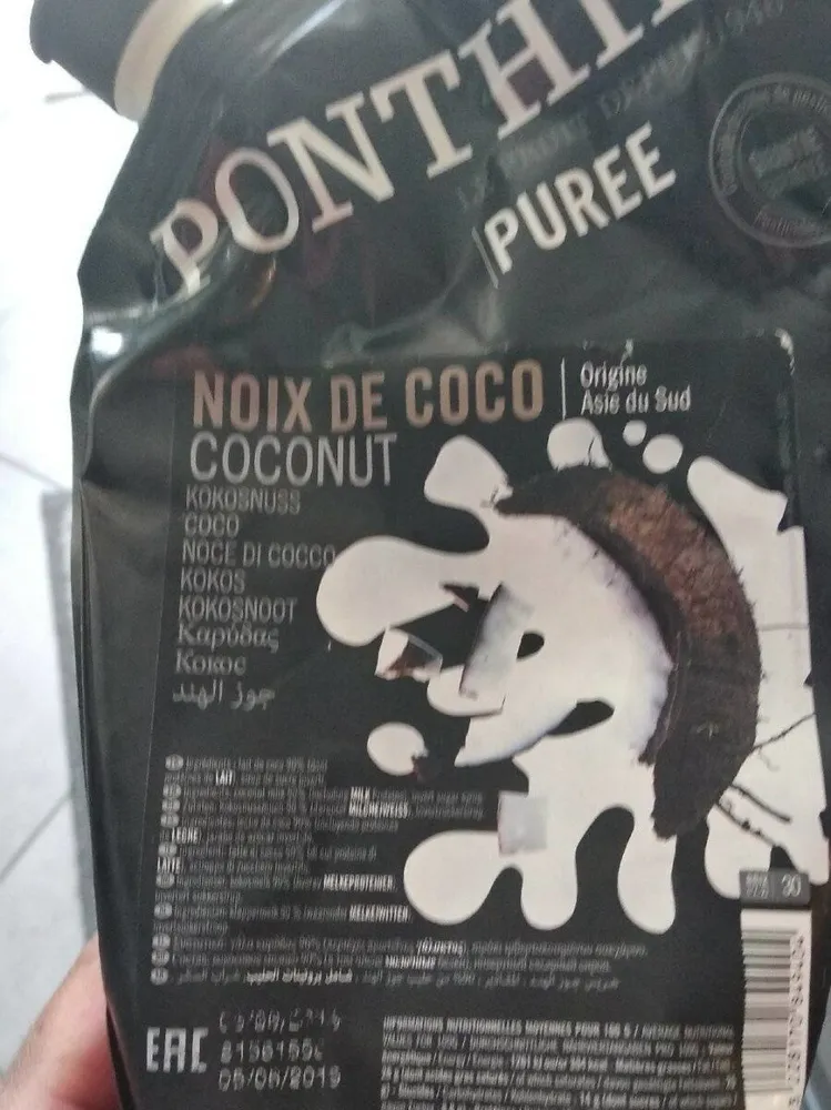 Puree coco