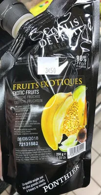 Coulis de fruits exotiques