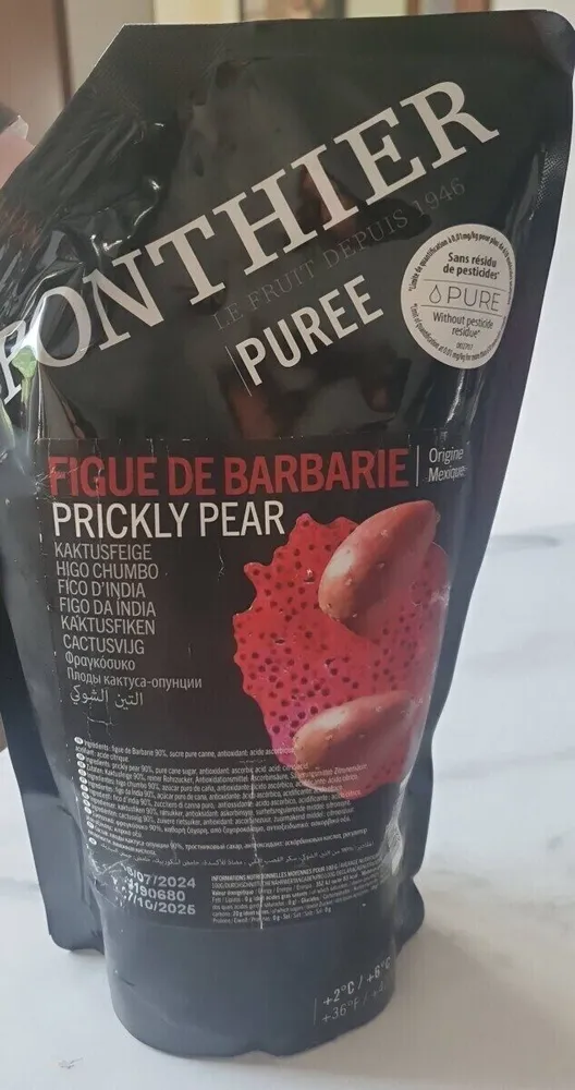Purée de figue de barbarie