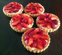 TARTELETTÉS AUX FRAISES X 5
