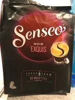 Café dosettes exquis noir