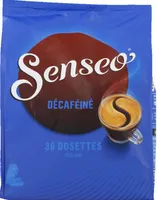 Dosettes de café moulu, décaféiné, format maxi plaisir