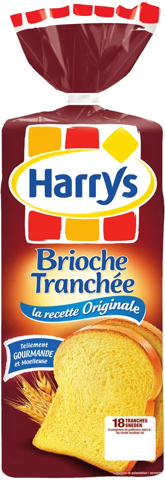 Brioche tranchée nature