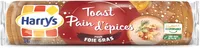 Toasts pain d'épices pour foie gras